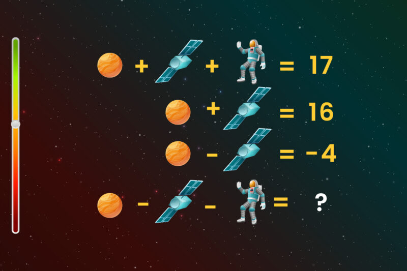 Unusual mathematical riddle: Can you find the solution to this puzzle?