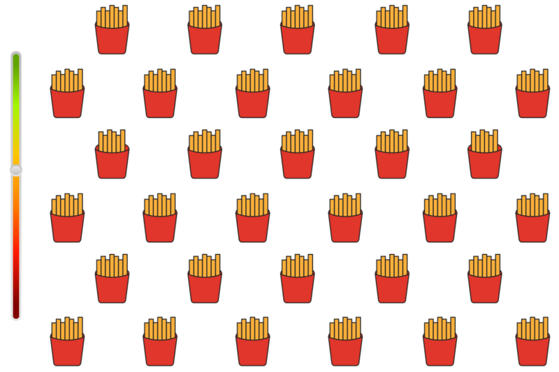 Visual test: Can you spot the odd one out among the trays of chips in under 10 seconds?