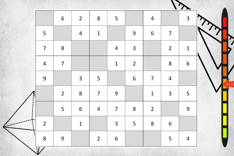 Put your brain to the test and complete the sudoku grid in record time!